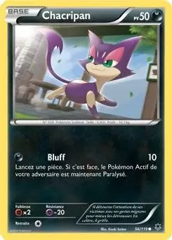 Pokémon XY Vigueur Spectrale - Chacripan