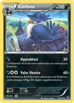 Pokémon XY Vigueur Spectrale - Corboss