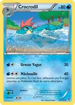 Pokémon XY Vigueur Spectrale - Crocrodil