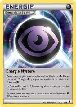 Pokémon XY Vigueur Spectrale - Énergie Mystère