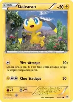 Pokémon XY Vigueur Spectrale - Galvaran