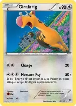 Pokémon XY Vigueur Spectrale - Girafarig