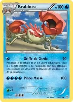 Pokémon XY Vigueur Spectrale - Krabboss