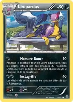 Pokémon XY Vigueur Spectrale - Léopardus