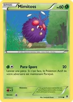 Pokémon XY Vigueur Spectrale - Mimitoss