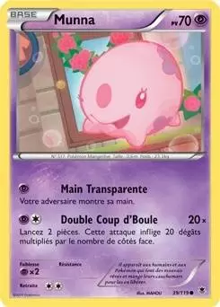 Pokémon XY Vigueur Spectrale - Munna