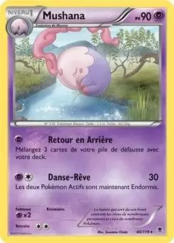 Pokémon XY Vigueur Spectrale - Mushana