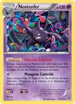 Pokémon XY Vigueur Spectrale - Nostenfer