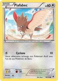 Pokémon XY Vigueur Spectrale - Piafabec