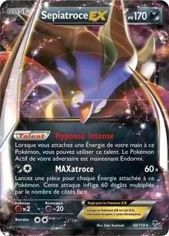 Pokémon XY Vigueur Spectrale - Sepiatroce EX
