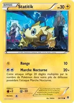 Pokémon XY Vigueur Spectrale - Statitik
