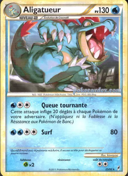Pokémon L\'appel des Légendes - Aligatueur