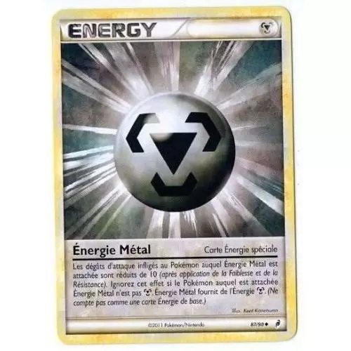 Pokémon L\'appel des Légendes - Énergie Métal