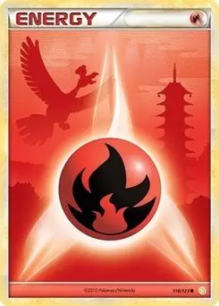 Pokémon Série HeartGold et SoulSilver - Énergie Feu