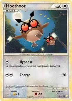 Pokémon Série HeartGold et SoulSilver - Hoothoot