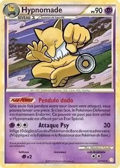 Pokémon Série HeartGold et SoulSilver - Hypnomade