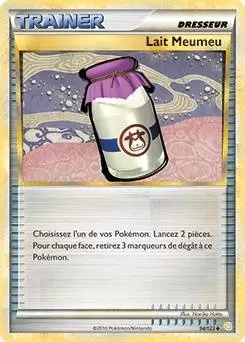 Pokémon Série HeartGold et SoulSilver - Lait Meumeu
