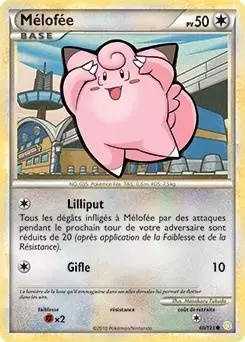 Pokémon Série HeartGold et SoulSilver - Mélofée