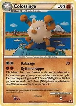 Pokémon Série HS-Déchaînement - Colossinge