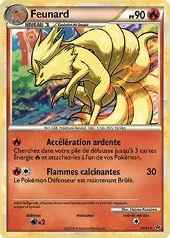 Pokémon Série HS-Déchaînement - Feunard