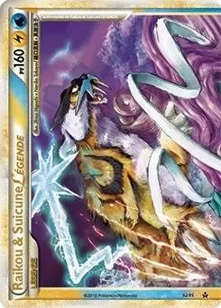 Pokémon Série HS-Déchaînement - Raikou & Suicune LÉGENDE