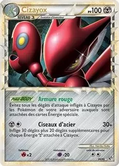 Pokémon Série HS-Indomptable - Cizayox Reverse