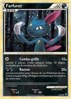 Pokémon Série HS-Indomptable - Farfuret