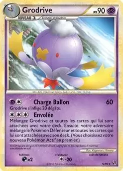 Pokémon Série HS-Indomptable - Grodrive