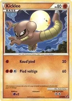 Pokémon Série HS-Indomptable - Kicklee