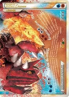 Pokémon Série HS-Indomptable - Kyogre & Groudon LÉGENDE Holographique