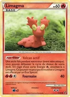Pokémon Série HS-Indomptable - Limagma