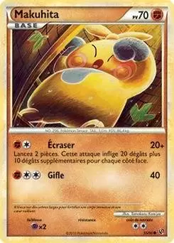 Pokémon Série HS-Indomptable - Makuhita