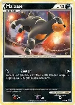 Pokémon Série HS-Indomptable - Malosse