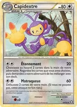 Pokémon Série HS-Triomphe - Capidextre
