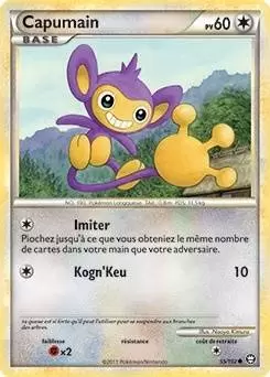 Pokémon Série HS-Triomphe - Capumain