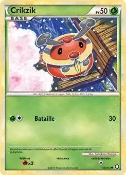 Pokémon Série HS-Triomphe - Crikzik
