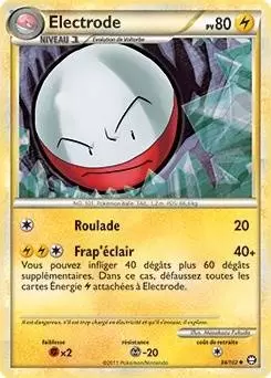 Pokémon Série HS-Triomphe - Electrode