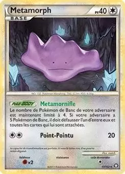 Pokémon Série HS-Triomphe - Metamorph