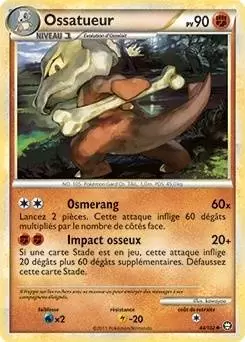 Pokémon Série HS-Triomphe - Ossatueur