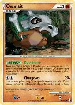 Pokémon Série HS-Triomphe - Osselait
