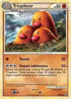 Pokémon Série HS-Triomphe - Triopikeur
