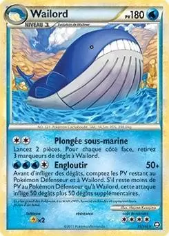 Pokémon Série HS-Triomphe - Wailord