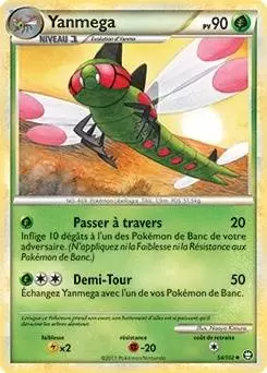 Pokémon Série HS-Triomphe - Yanmega