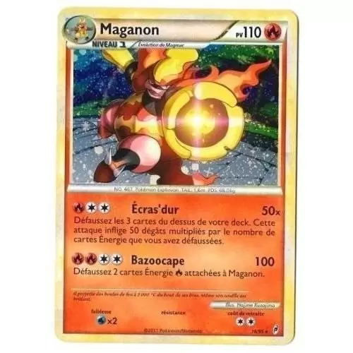Pokémon L\'appel des Légendes - Maganon holographique
