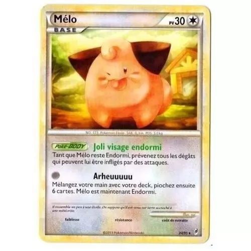 Pokémon L\'appel des Légendes - Mélo
