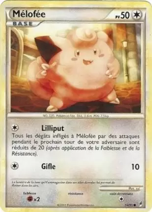 Pokémon L\'appel des Légendes - Mélofée