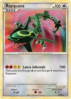 Pokémon L\'appel des Légendes - Rayquaza holographique
