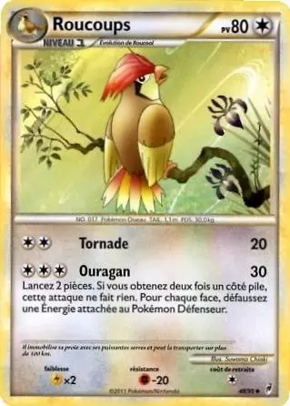 Pokémon L\'appel des Légendes - Roucoups