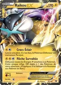 Explorateurs Obscurs - Raikou EX