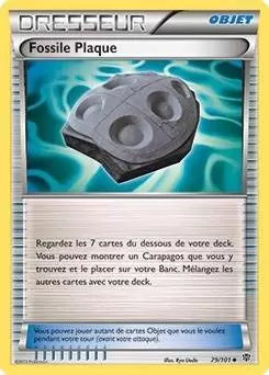 Explosion Plasma - Fossile Plaque